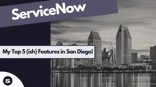 ServiceNow San Diego Top 5
